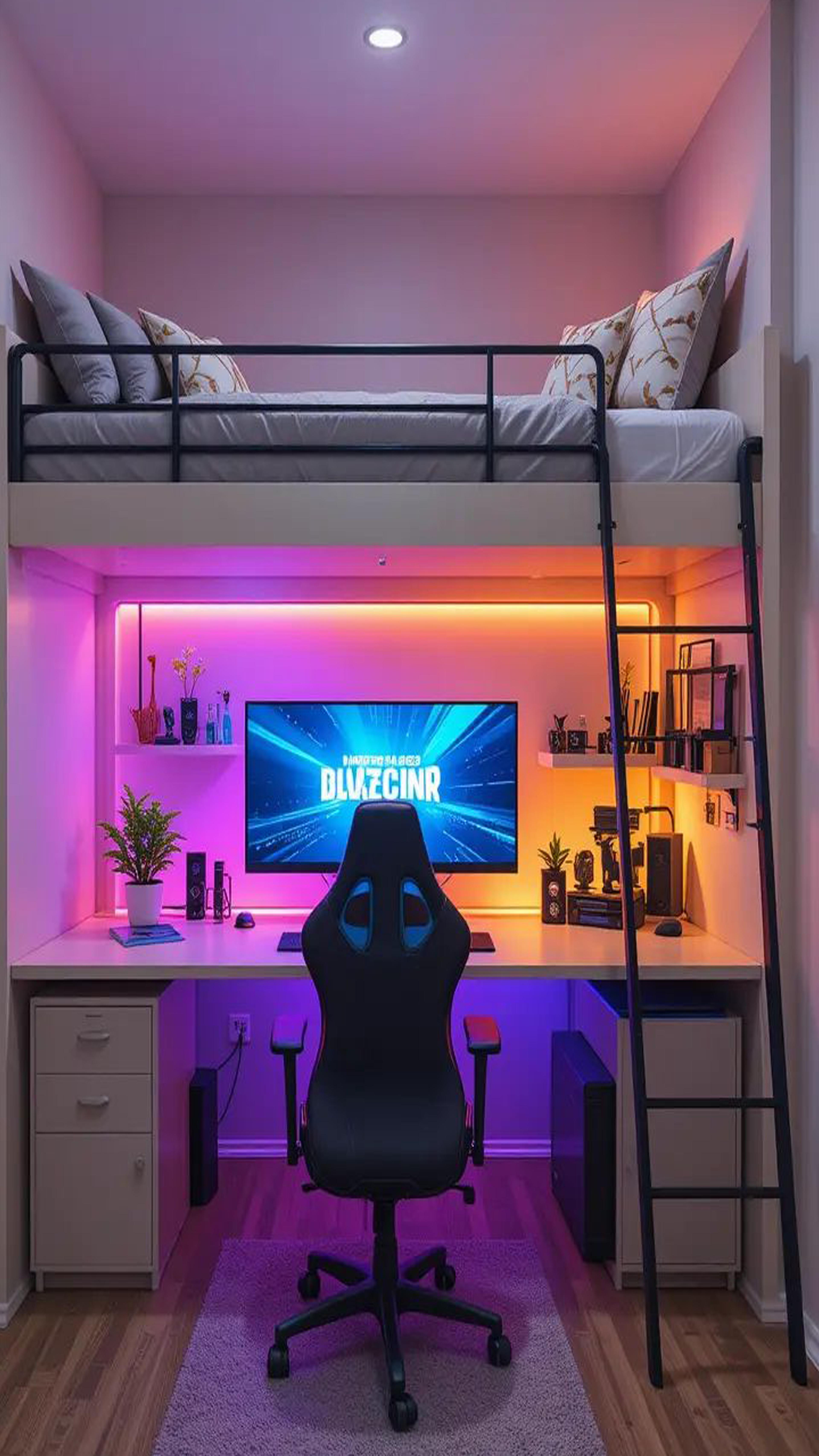 Gaming-зона — референс и идея для детской